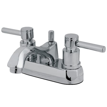 Kingston Brass KS4261DL 4" Centerset Bathroom Faucet, Polished Chrome KS4261DL